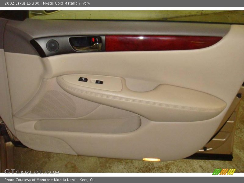 Mystic Gold Metallic / Ivory 2002 Lexus ES 300