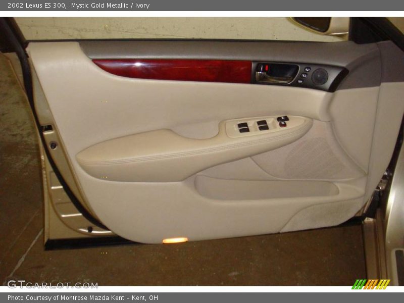 Mystic Gold Metallic / Ivory 2002 Lexus ES 300