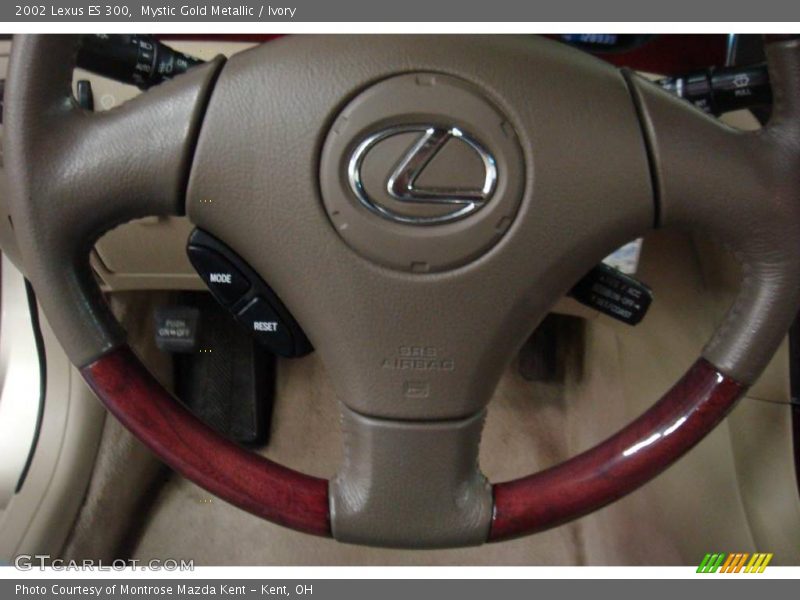 Mystic Gold Metallic / Ivory 2002 Lexus ES 300