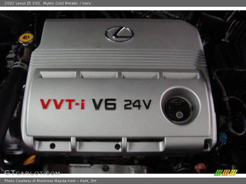 Mystic Gold Metallic / Ivory 2002 Lexus ES 300