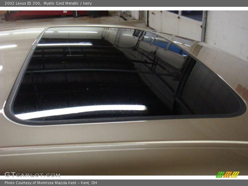 Mystic Gold Metallic / Ivory 2002 Lexus ES 300