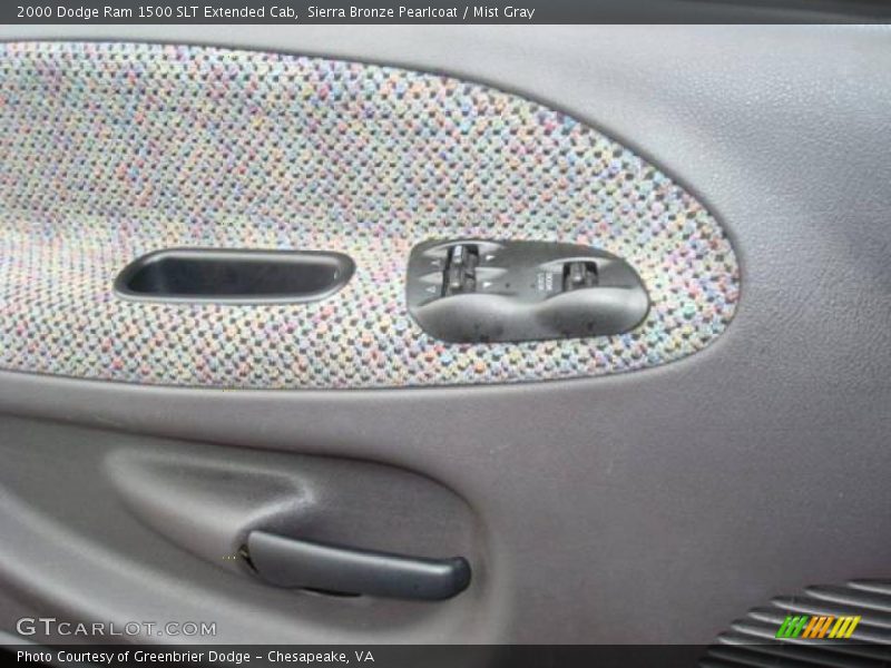 Sierra Bronze Pearlcoat / Mist Gray 2000 Dodge Ram 1500 SLT Extended Cab
