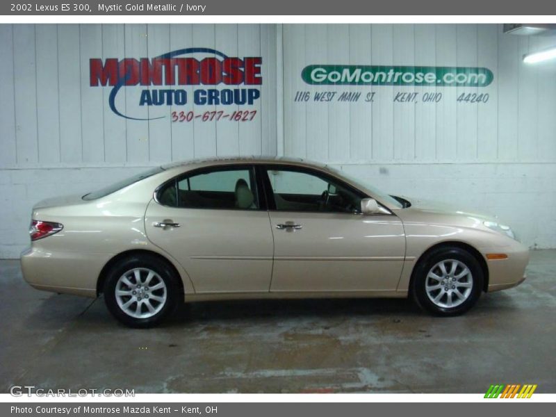 Mystic Gold Metallic / Ivory 2002 Lexus ES 300