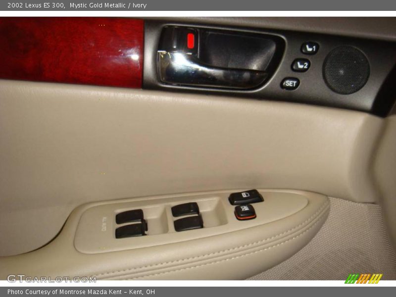 Mystic Gold Metallic / Ivory 2002 Lexus ES 300