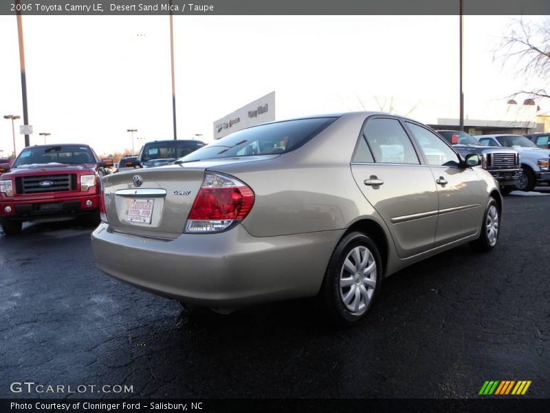 Desert Sand Mica / Taupe 2006 Toyota Camry LE