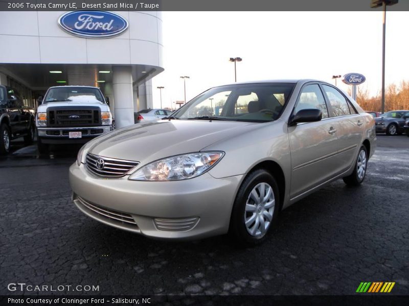 Desert Sand Mica / Taupe 2006 Toyota Camry LE