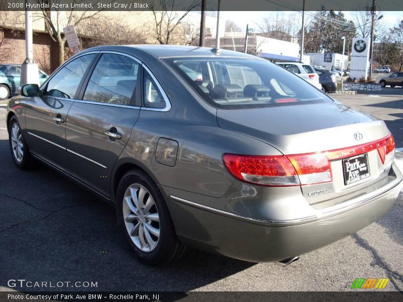 Steel Gray / Black 2008 Hyundai Azera Limited
