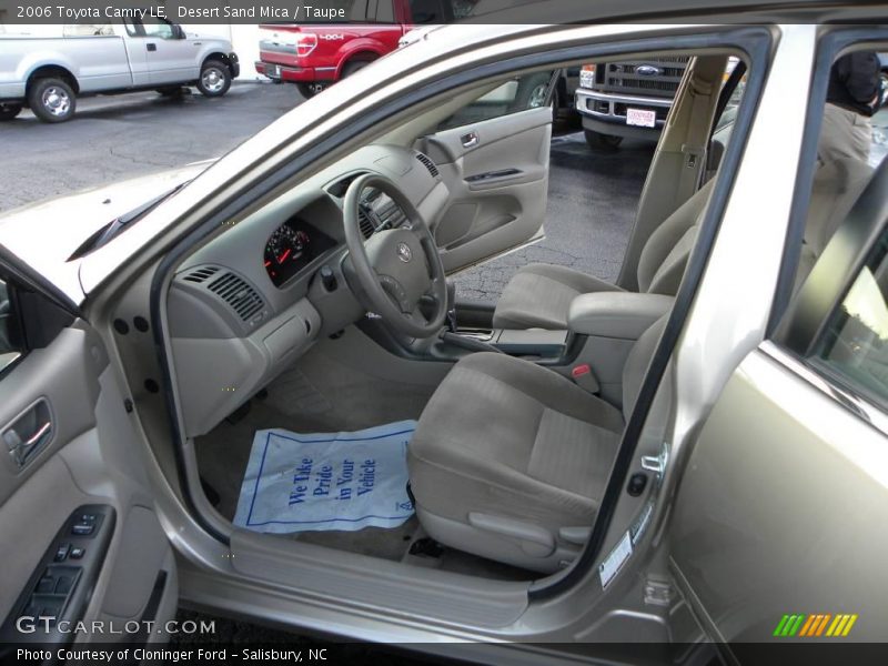 Desert Sand Mica / Taupe 2006 Toyota Camry LE