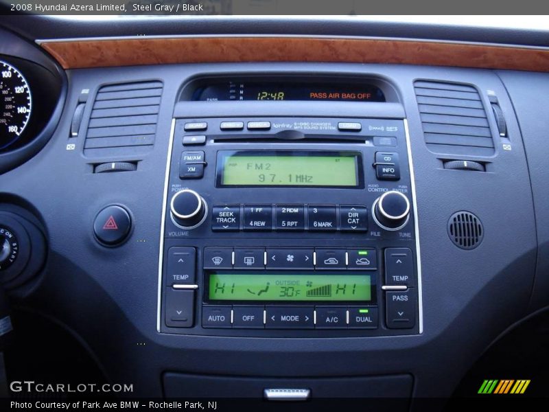 Steel Gray / Black 2008 Hyundai Azera Limited