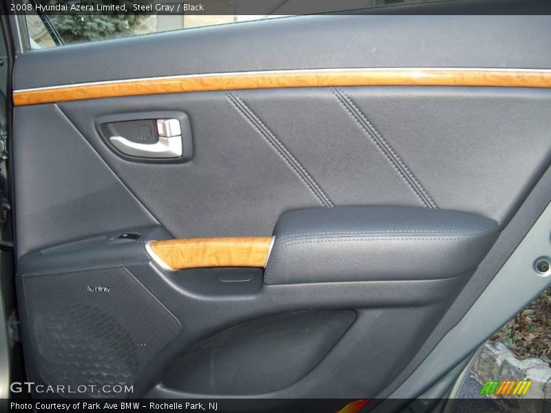 Steel Gray / Black 2008 Hyundai Azera Limited