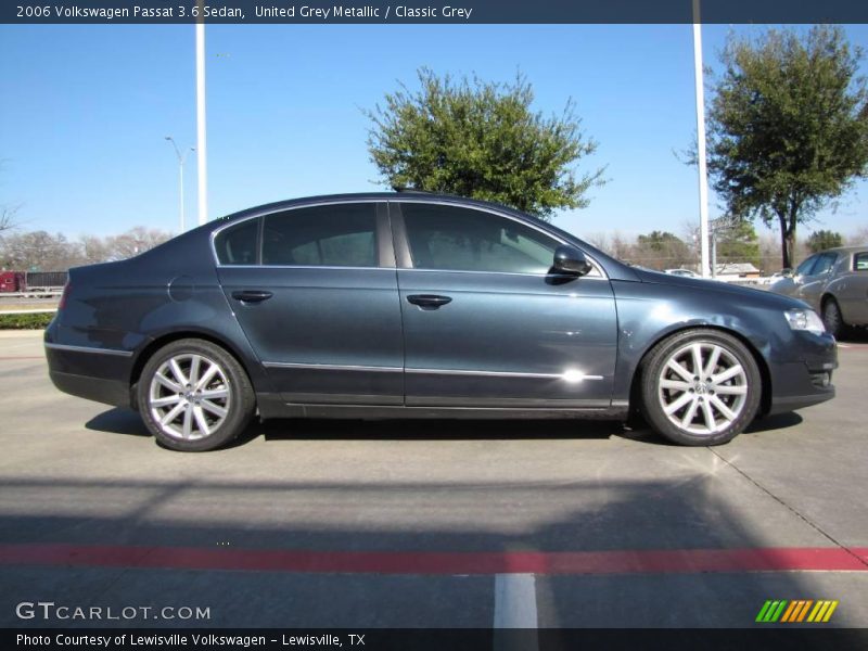 United Grey Metallic / Classic Grey 2006 Volkswagen Passat 3.6 Sedan