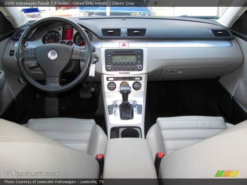 United Grey Metallic / Classic Grey 2006 Volkswagen Passat 3.6 Sedan