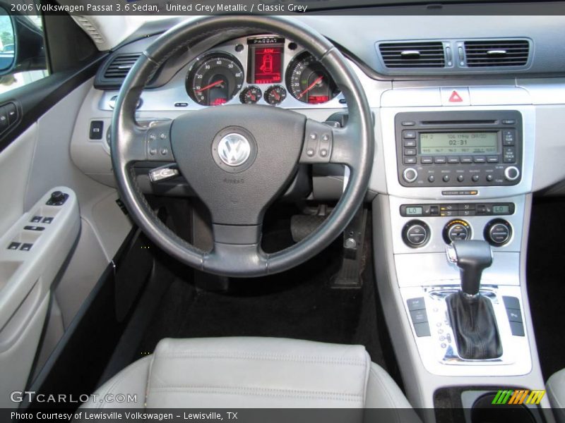 United Grey Metallic / Classic Grey 2006 Volkswagen Passat 3.6 Sedan