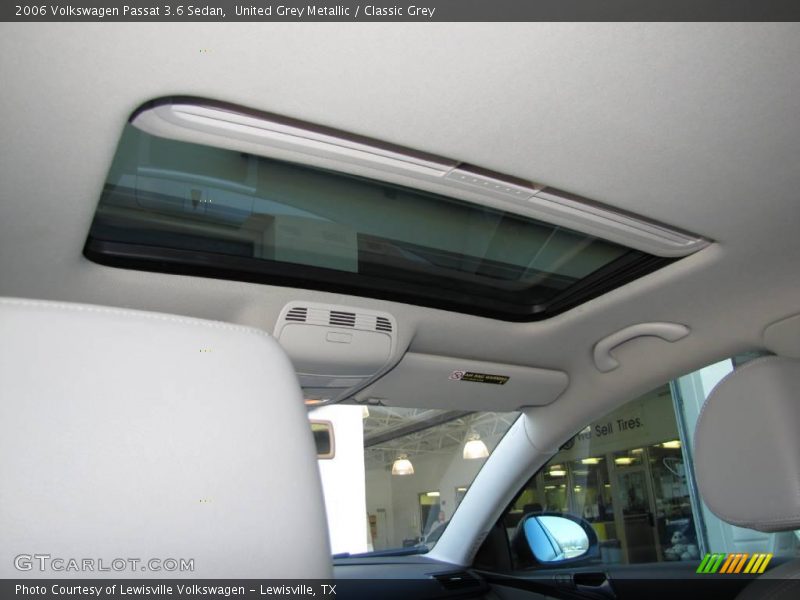 United Grey Metallic / Classic Grey 2006 Volkswagen Passat 3.6 Sedan