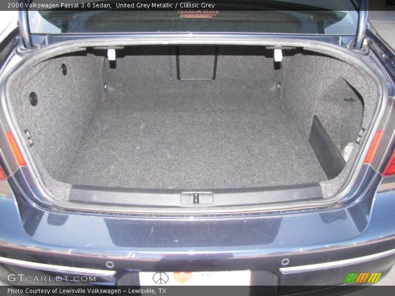 United Grey Metallic / Classic Grey 2006 Volkswagen Passat 3.6 Sedan