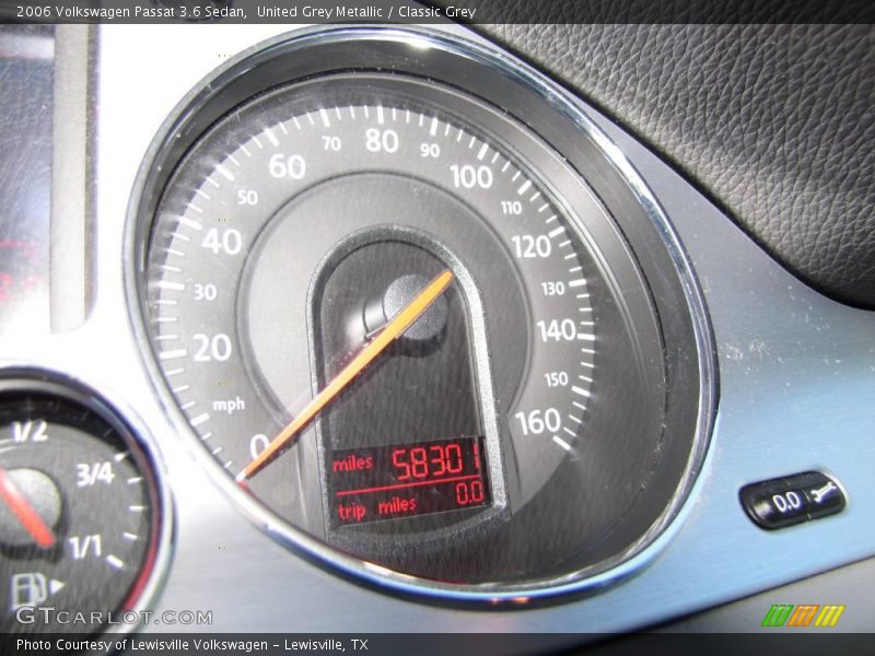 United Grey Metallic / Classic Grey 2006 Volkswagen Passat 3.6 Sedan