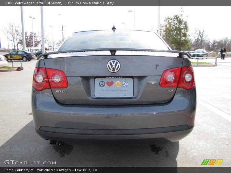 Platinum Grey Metallic / Grey 2006 Volkswagen Jetta TDI Sedan