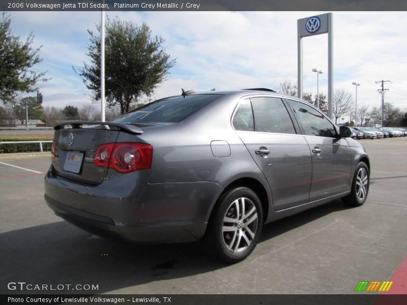 Platinum Grey Metallic / Grey 2006 Volkswagen Jetta TDI Sedan