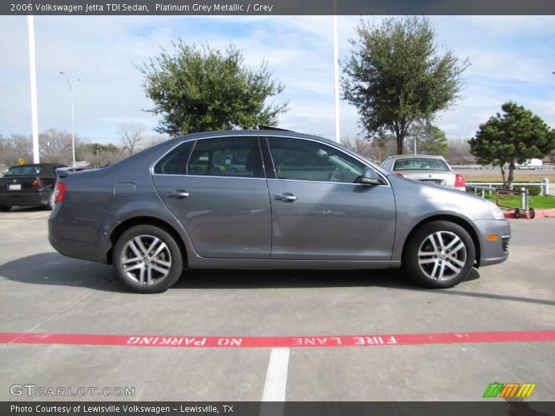 Platinum Grey Metallic / Grey 2006 Volkswagen Jetta TDI Sedan