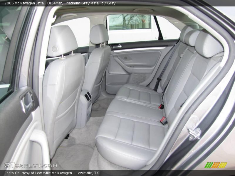 Platinum Grey Metallic / Grey 2006 Volkswagen Jetta TDI Sedan