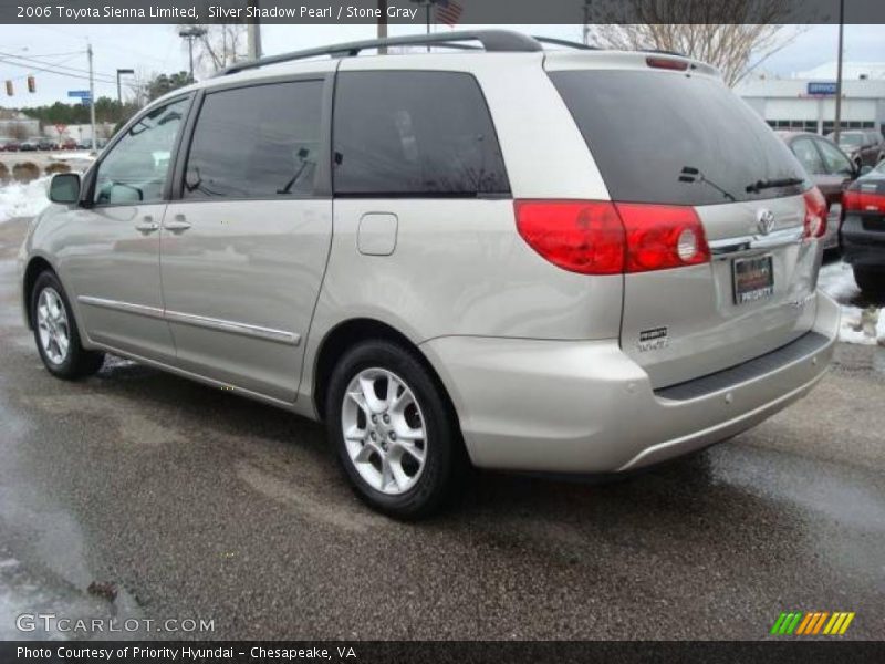 Silver Shadow Pearl / Stone Gray 2006 Toyota Sienna Limited