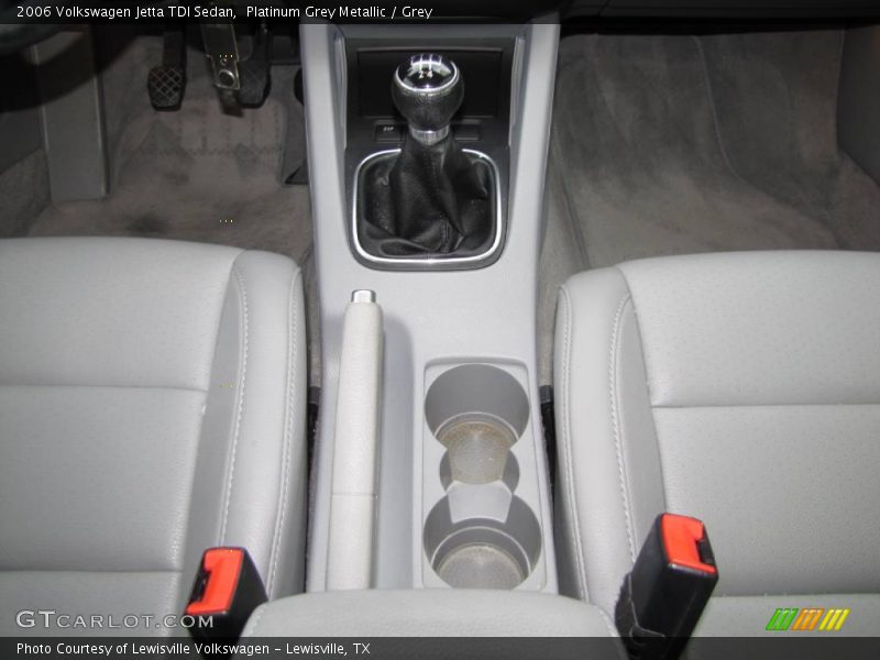 Platinum Grey Metallic / Grey 2006 Volkswagen Jetta TDI Sedan
