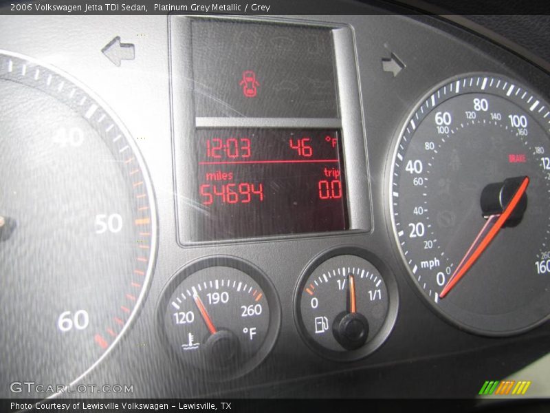 Platinum Grey Metallic / Grey 2006 Volkswagen Jetta TDI Sedan