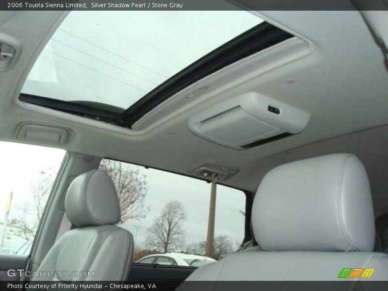 Silver Shadow Pearl / Stone Gray 2006 Toyota Sienna Limited