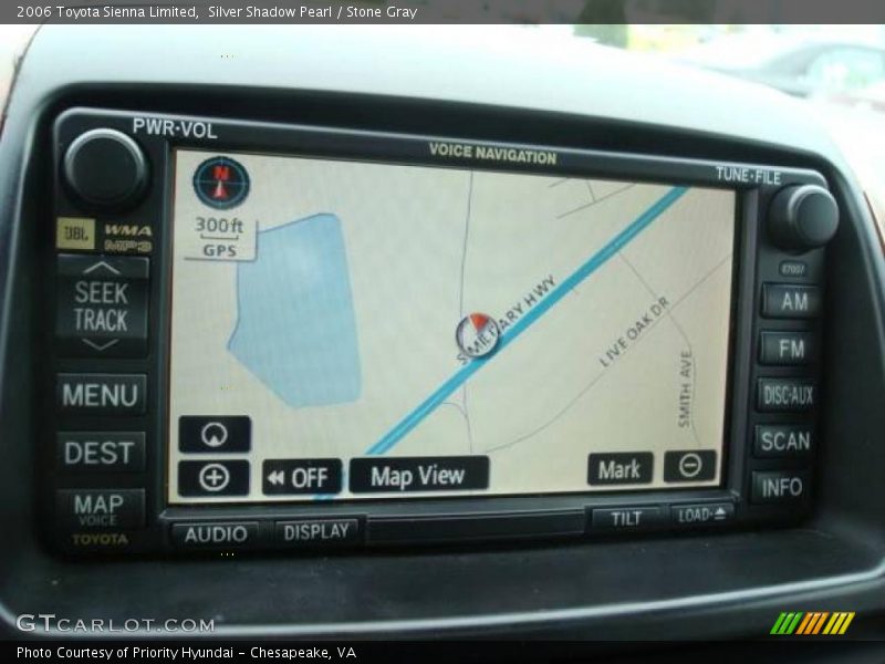 Silver Shadow Pearl / Stone Gray 2006 Toyota Sienna Limited