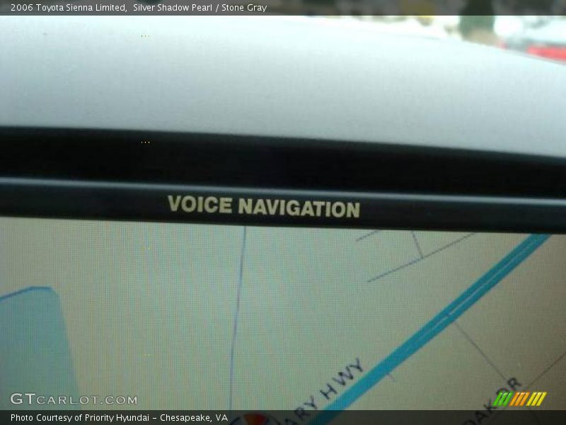 Silver Shadow Pearl / Stone Gray 2006 Toyota Sienna Limited