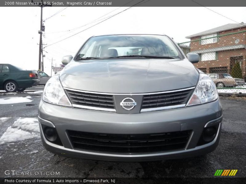 Magnetic Gray / Charcoal 2008 Nissan Versa 1.8 SL Sedan