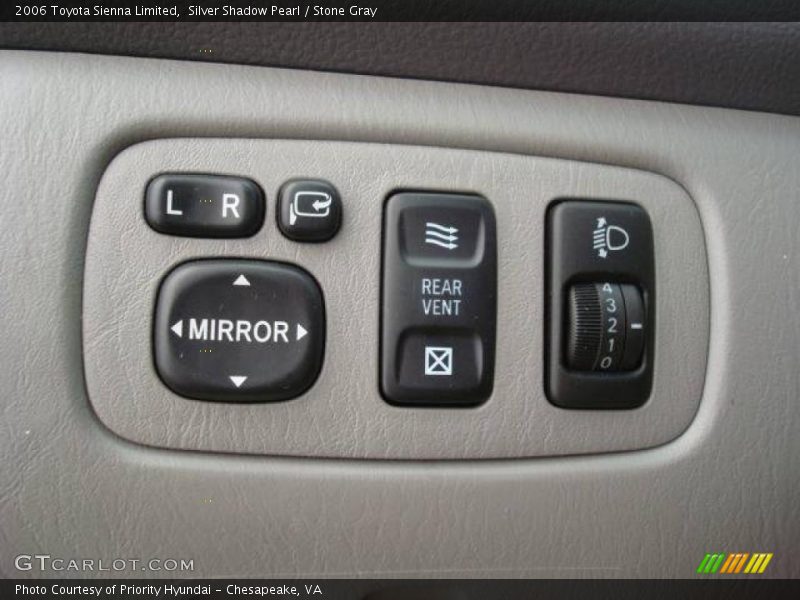 Silver Shadow Pearl / Stone Gray 2006 Toyota Sienna Limited