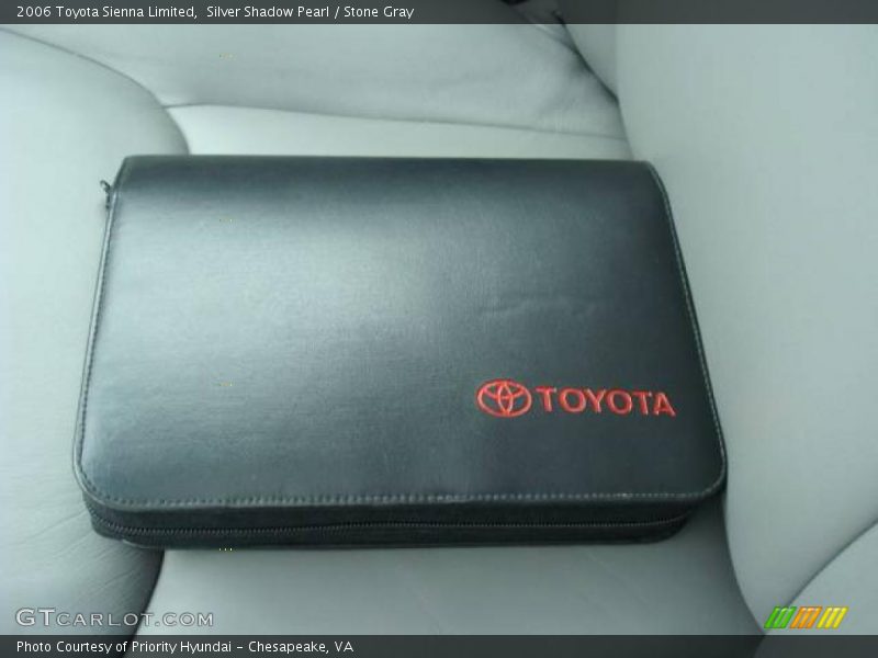 Silver Shadow Pearl / Stone Gray 2006 Toyota Sienna Limited