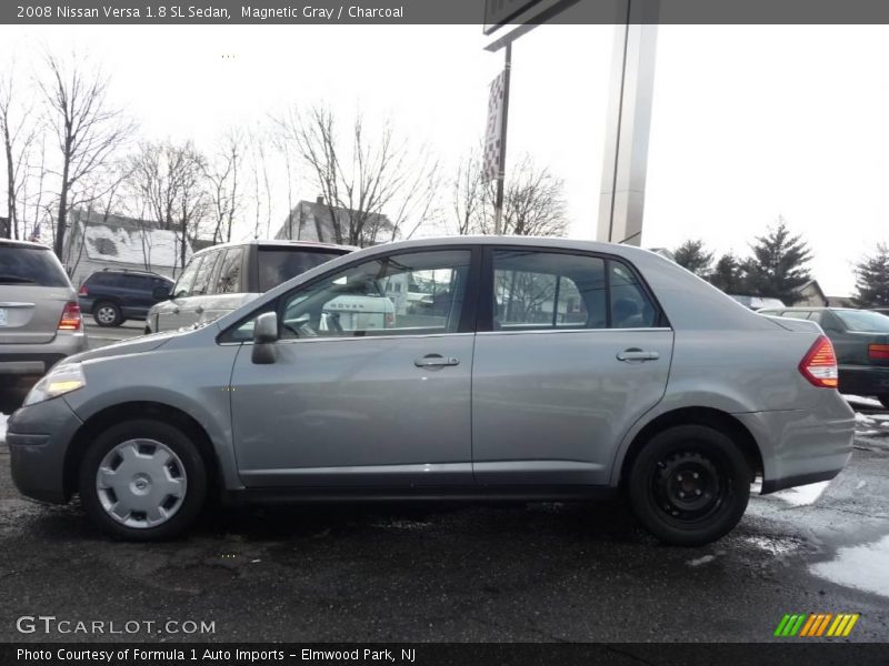 Magnetic Gray / Charcoal 2008 Nissan Versa 1.8 SL Sedan