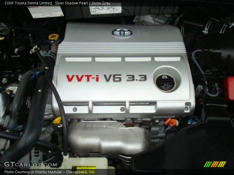 Silver Shadow Pearl / Stone Gray 2006 Toyota Sienna Limited