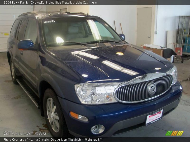 Indigo Blue Metallic / Light Cashmere 2004 Buick Rainier CXL AWD