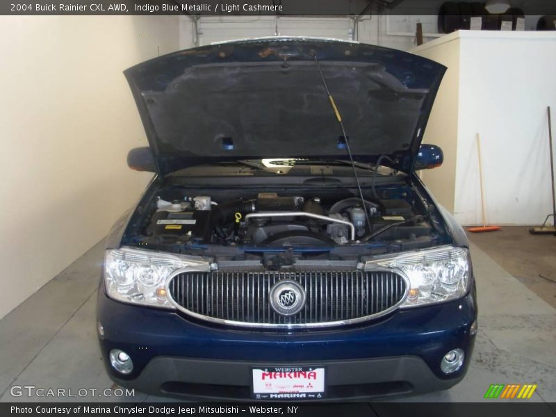 Indigo Blue Metallic / Light Cashmere 2004 Buick Rainier CXL AWD