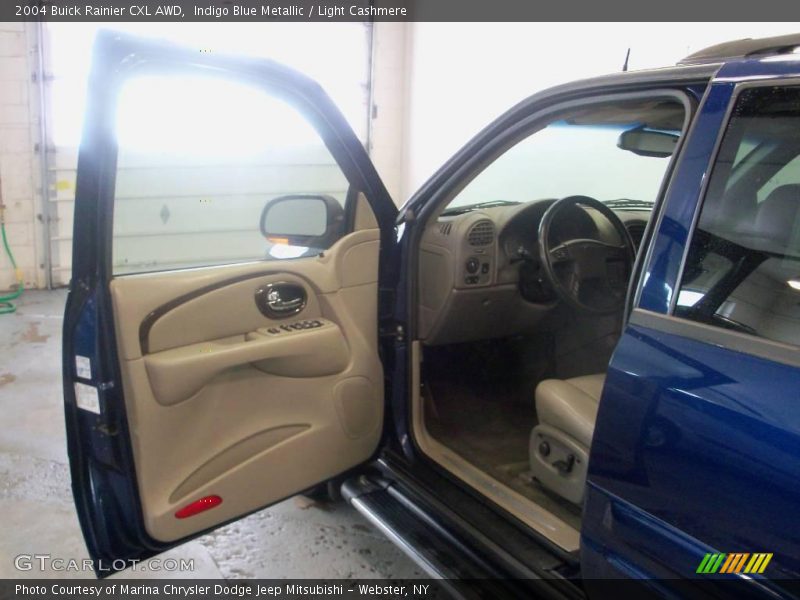 Indigo Blue Metallic / Light Cashmere 2004 Buick Rainier CXL AWD