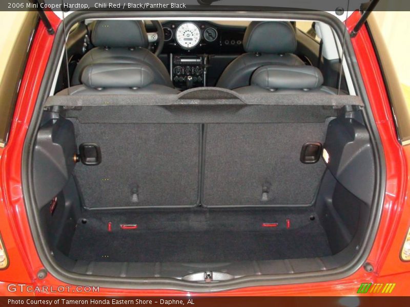 Chili Red / Black/Panther Black 2006 Mini Cooper Hardtop