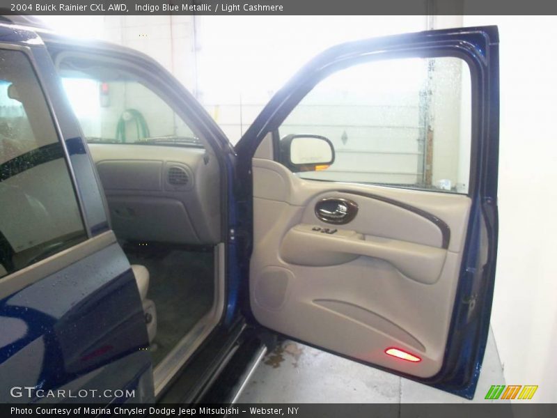 Indigo Blue Metallic / Light Cashmere 2004 Buick Rainier CXL AWD