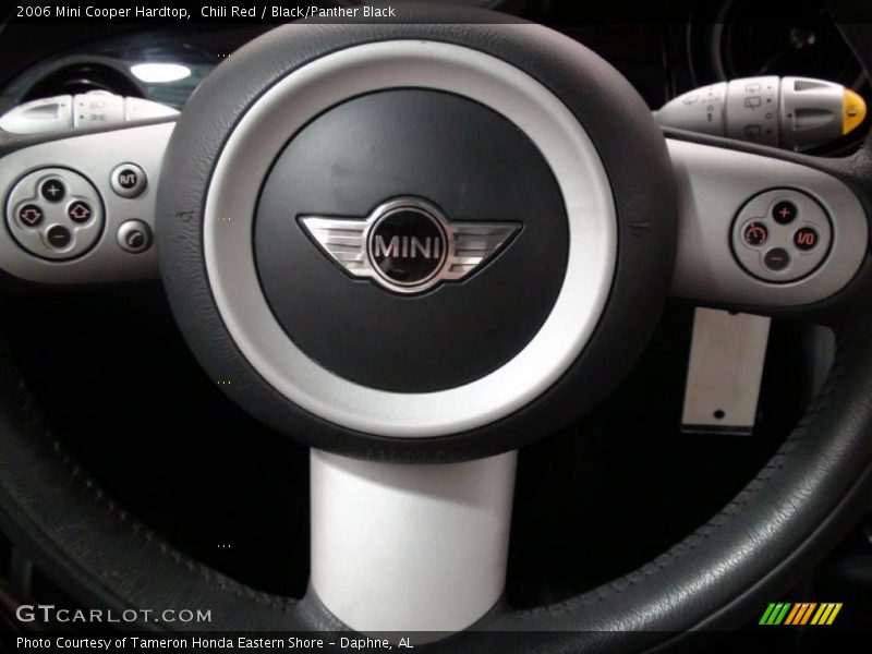Chili Red / Black/Panther Black 2006 Mini Cooper Hardtop