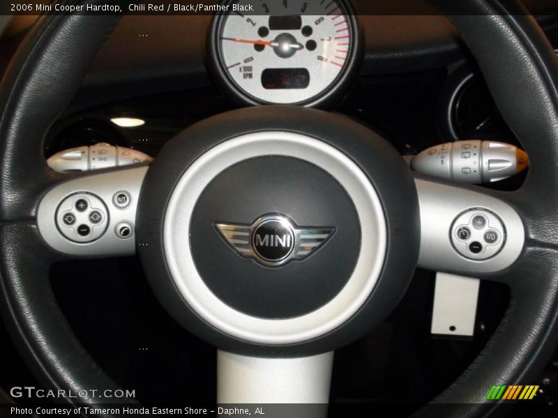 Chili Red / Black/Panther Black 2006 Mini Cooper Hardtop