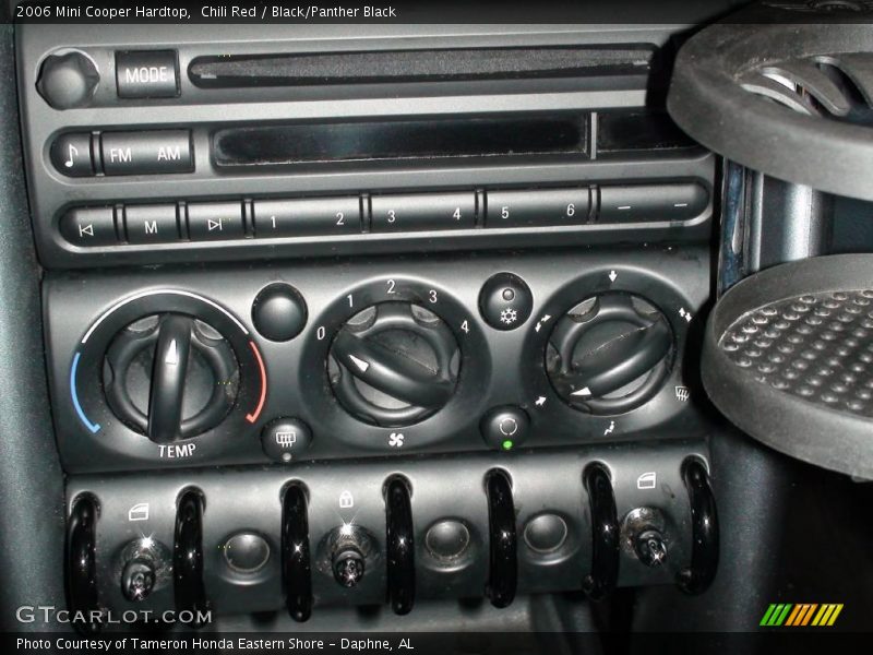 Chili Red / Black/Panther Black 2006 Mini Cooper Hardtop