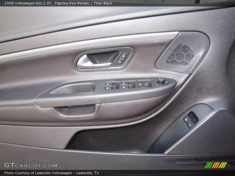 Paprika Red Metallic / Titan Black 2008 Volkswagen Eos 2.0T
