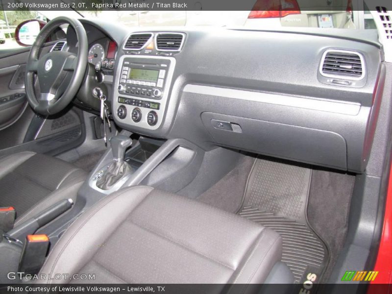 Paprika Red Metallic / Titan Black 2008 Volkswagen Eos 2.0T