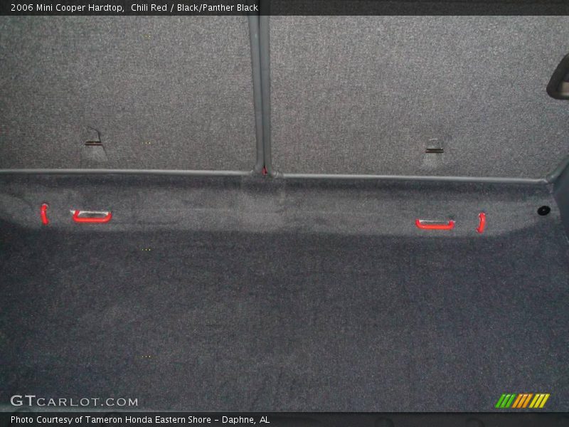 Chili Red / Black/Panther Black 2006 Mini Cooper Hardtop