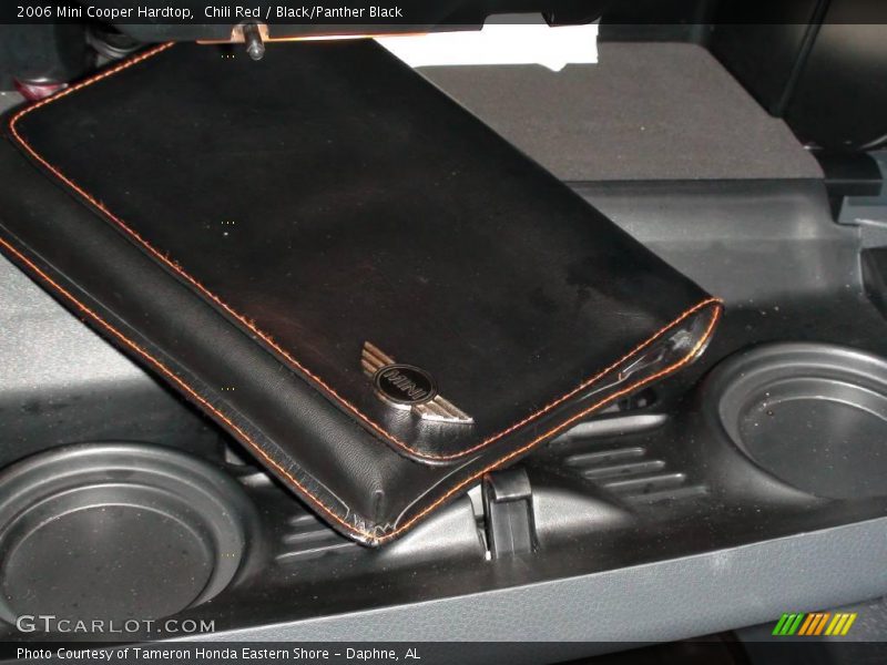 Chili Red / Black/Panther Black 2006 Mini Cooper Hardtop