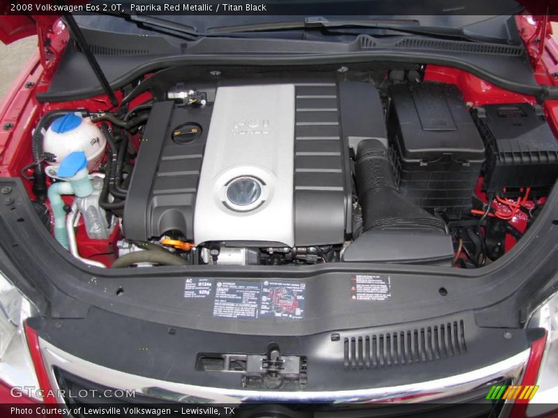 Paprika Red Metallic / Titan Black 2008 Volkswagen Eos 2.0T