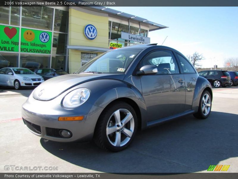 Platinum Grey / Black 2006 Volkswagen New Beetle 2.5 Coupe