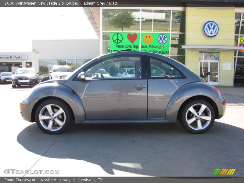 Platinum Grey / Black 2006 Volkswagen New Beetle 2.5 Coupe